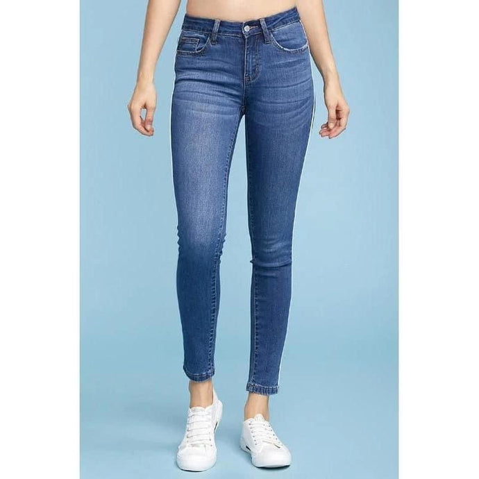 Judy Blue White Stripe Skinnies