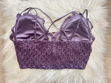 Load image into Gallery viewer, The Lace Bralette- Purple