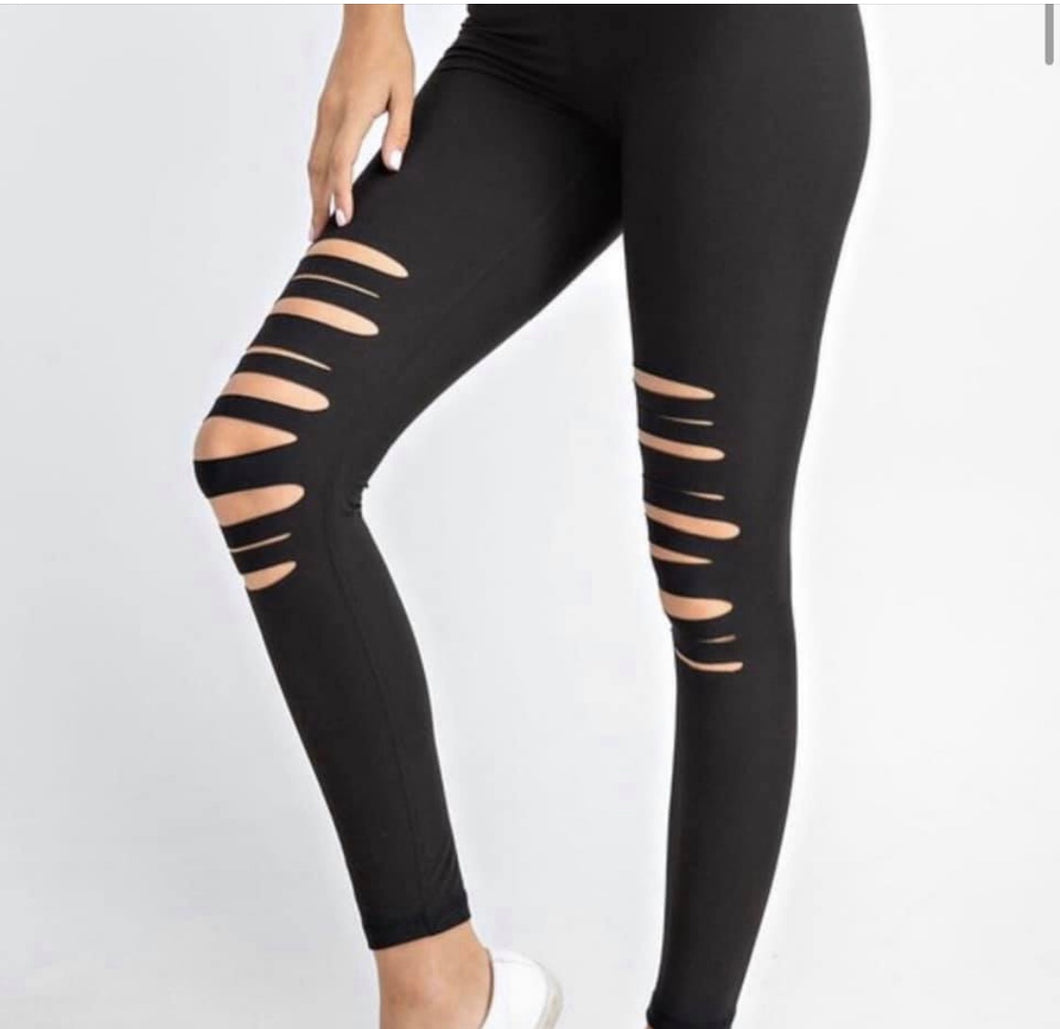 Distressed Leggings