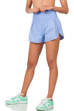 Load image into Gallery viewer, On The Run Windbreaker Shorts- Spring Blue