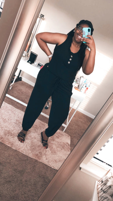 Button Up Jumpsuit